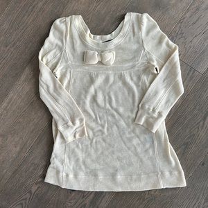 Vintage Marc by Marc Jacobs puff sleeve top with bow detail